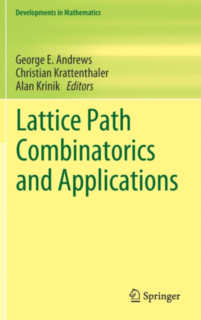 Lattice Path Combinatorics and Applications, Hardback Book