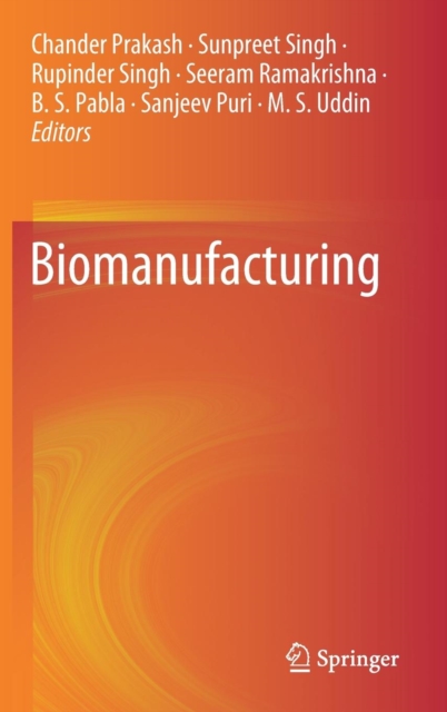 Biomanufacturing, Hardback Book