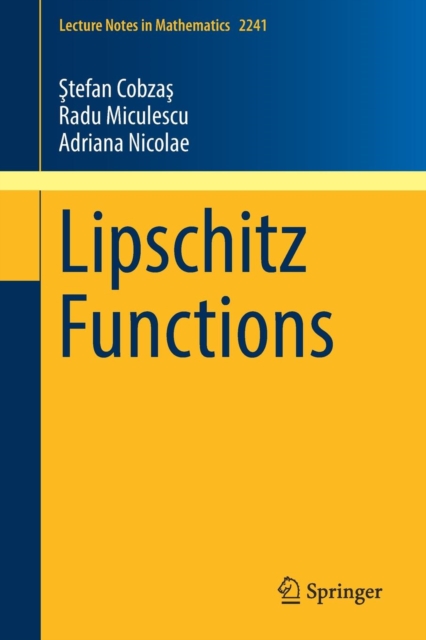 Lipschitz Functions, Paperback / softback Book