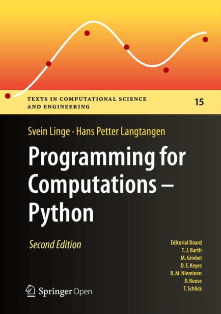 Programming for Computations - Python : A Gentle Introduction to Numerical Simulations with Python 3.6, EPUB eBook
