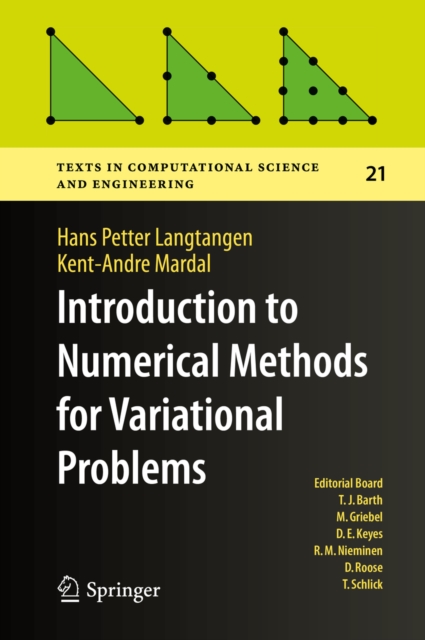 Introduction to Numerical Methods for Variational Problems, EPUB eBook
