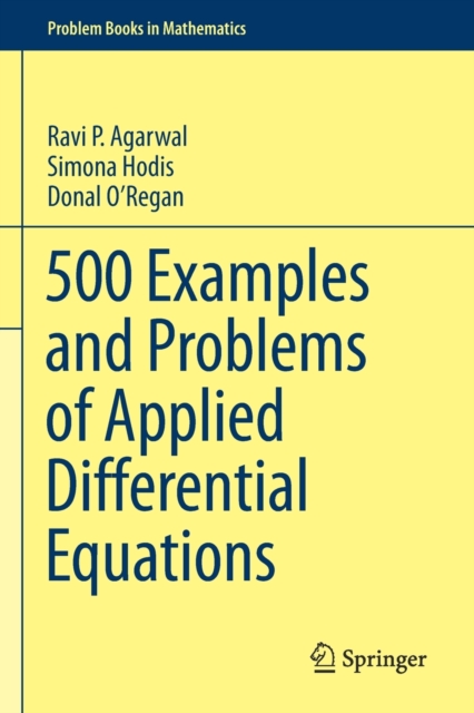 500 Examples and Problems of Applied Differential Equations, Paperback / softback Book