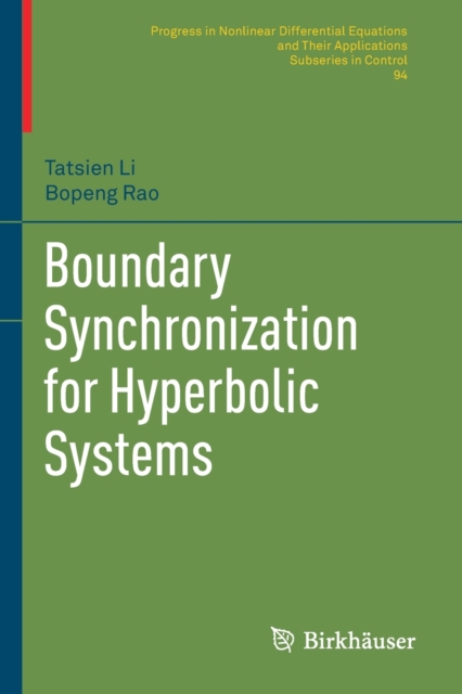 Boundary Synchronization for Hyperbolic Systems, Paperback / softback Book