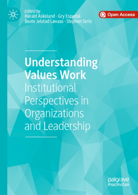 Understanding Values Work : Institutional Perspectives in Organizations and Leadership, EPUB eBook