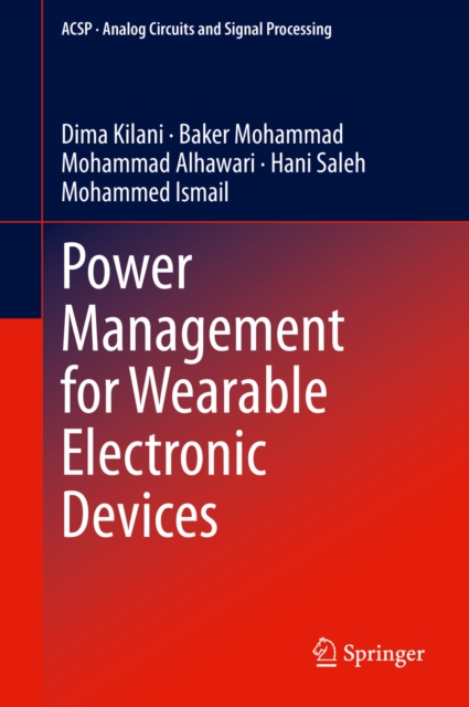 Power Management for Wearable Electronic Devices, EPUB eBook