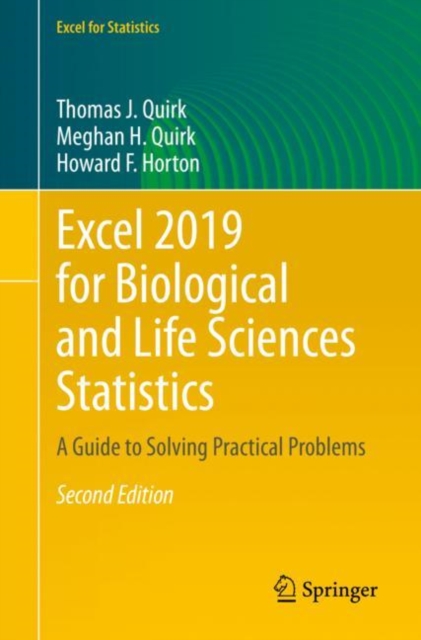 Excel 2019 for Biological and Life Sciences Statistics : A Guide to Solving Practical Problems, EPUB eBook