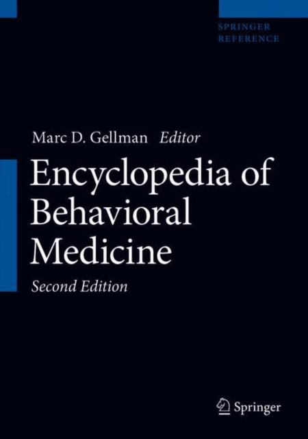 Encyclopedia of Behavioral Medicine, Mixed media product Book
