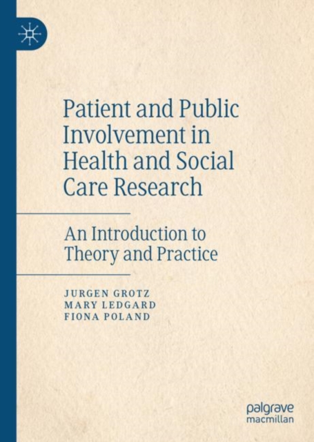 Patient and Public Involvement in Health and Social Care Research : An Introduction to Theory and Practice, EPUB eBook