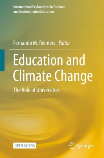 Education and Climate Change : The Role of Universities, Hardback Book