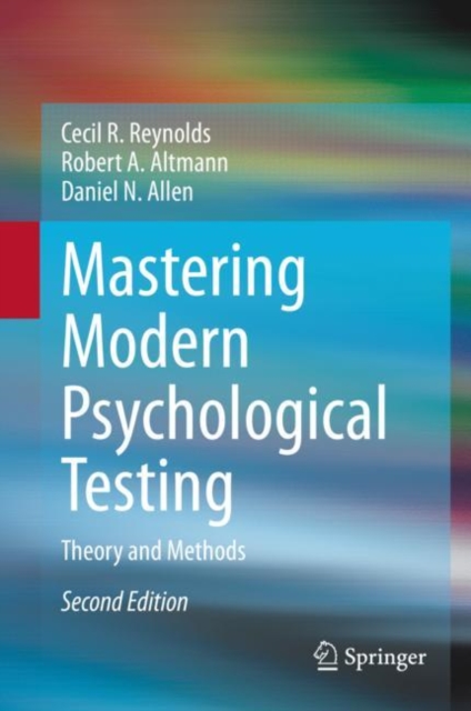 Mastering Modern Psychological Testing : Theory and Methods, EPUB eBook