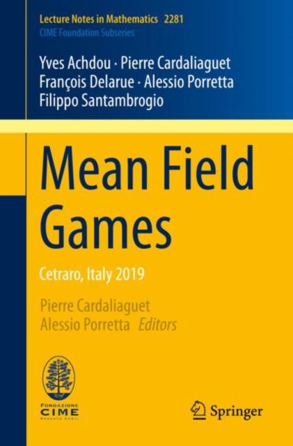 Mean Field Games : Cetraro, Italy 2019, EPUB eBook