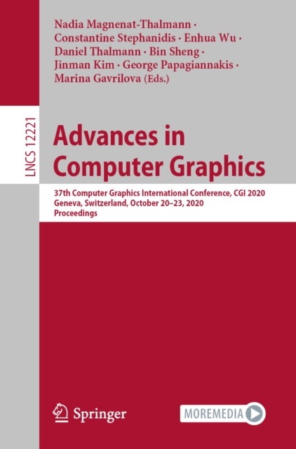 Advances in Computer Graphics : 37th Computer Graphics International Conference, CGI 2020, Geneva, Switzerland, October 20-23, 2020, Proceedings, EPUB eBook