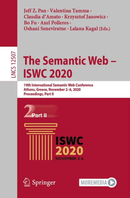 The Semantic Web - ISWC 2020 : 19th International Semantic Web Conference, Athens, Greece, November 2-6, 2020, Proceedings, Part II, EPUB eBook