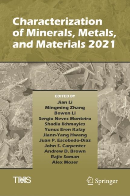 Characterization of Minerals, Metals, and Materials 2021, EPUB eBook