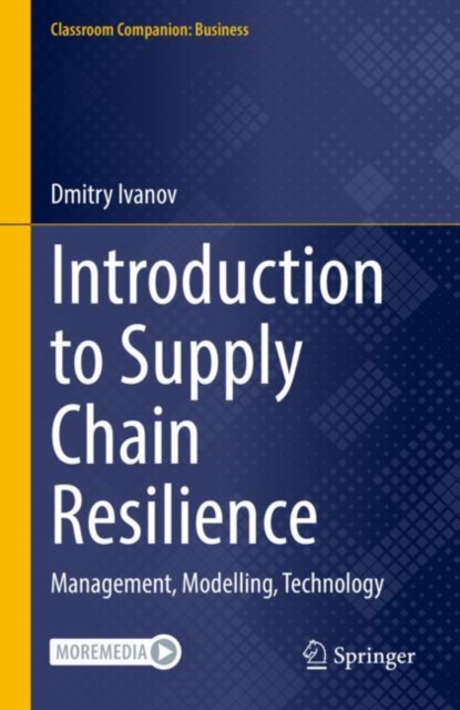 Introduction to Supply Chain Resilience : Management, Modelling, Technology, EPUB eBook