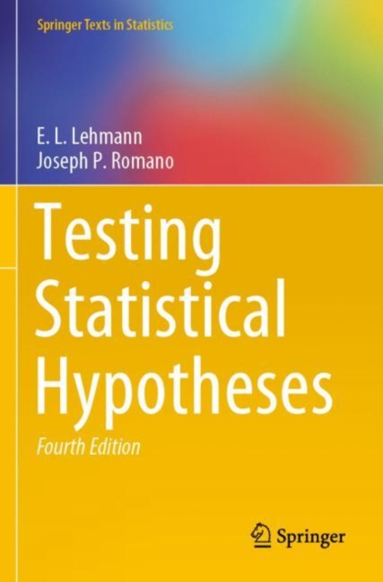 Testing Statistical Hypotheses, Paperback / softback Book