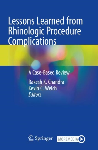Lessons Learned from Rhinologic Procedure Complications : A Case-Based Review, Paperback / softback Book