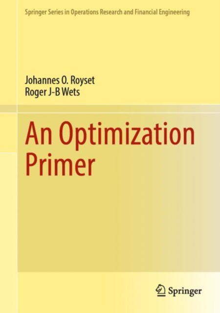 An Optimization Primer, EPUB eBook