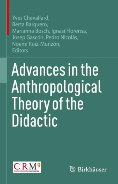 Advances in the Anthropological Theory of the Didactic, EPUB eBook