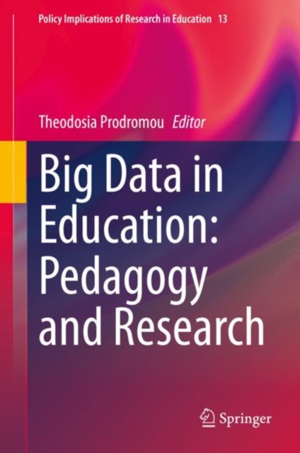 Big Data in Education: Pedagogy and Research, Hardback Book