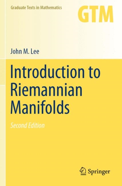 Introduction to Riemannian Manifolds, Paperback / softback Book