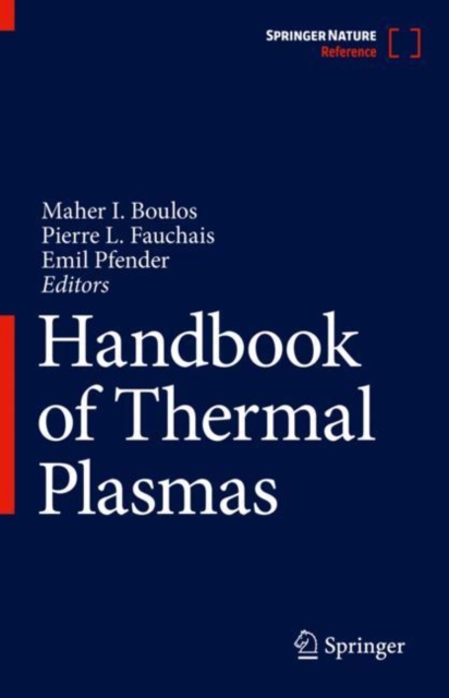Handbook of Thermal Plasmas, Hardback Book