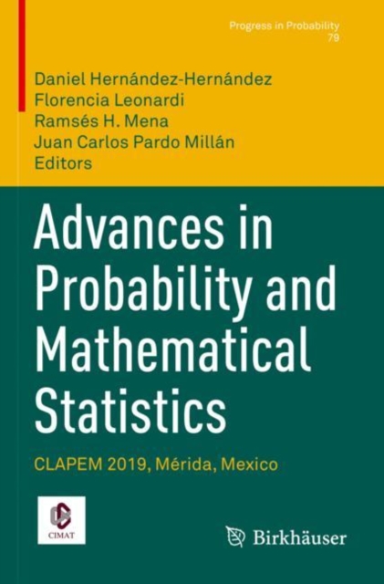 Advances in Probability and Mathematical Statistics : CLAPEM 2019, Merida, Mexico, Paperback / softback Book
