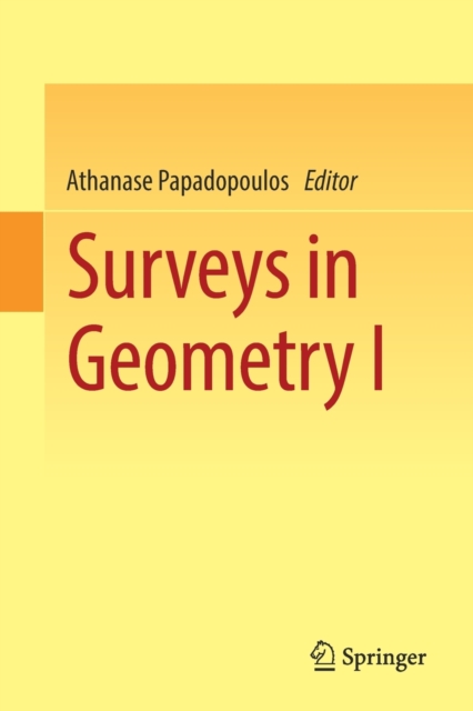 Surveys in Geometry I, Paperback / softback Book