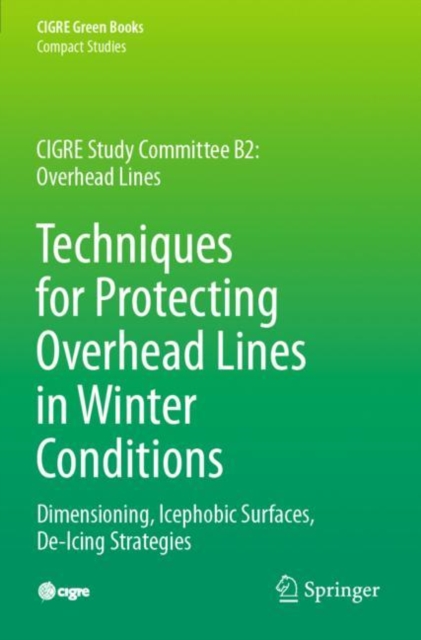 Techniques for Protecting Overhead Lines in Winter Conditions : Dimensioning, Icephobic Surfaces, De-Icing Strategies, Paperback / softback Book