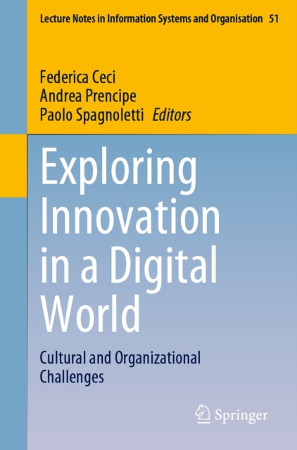 Exploring Innovation in a Digital World : Cultural and Organizational Challenges, EPUB eBook