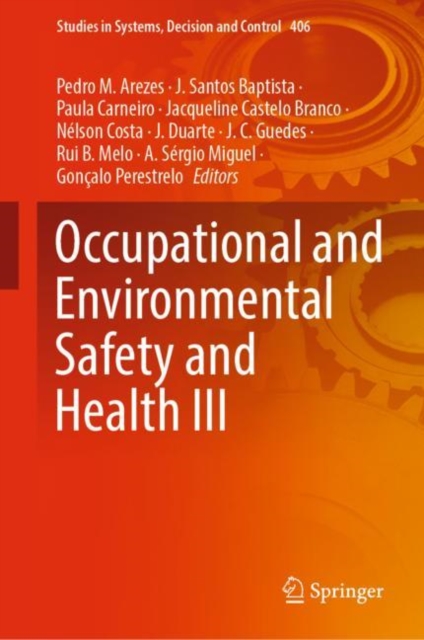 Occupational and Environmental Safety and Health III, EPUB eBook