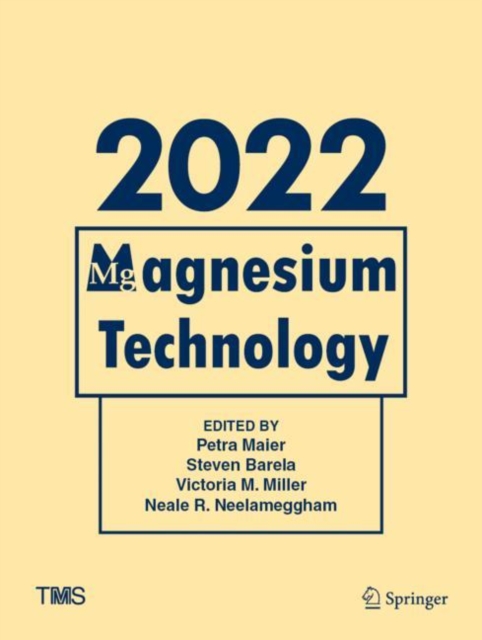 Magnesium Technology 2022, Hardback Book