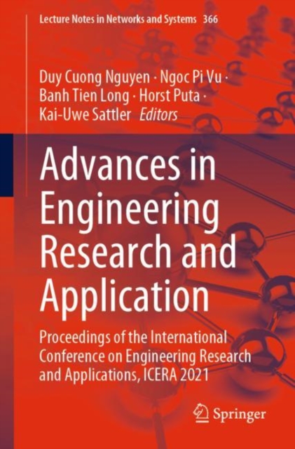 Advances in Engineering Research and Application : Proceedings of the International Conference on Engineering Research and Applications, ICERA 2021, Paperback / softback Book
