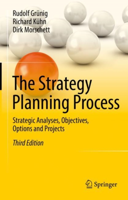 The Strategy Planning Process : Strategic Analyses, Objectives, Options and Projects, Hardback Book