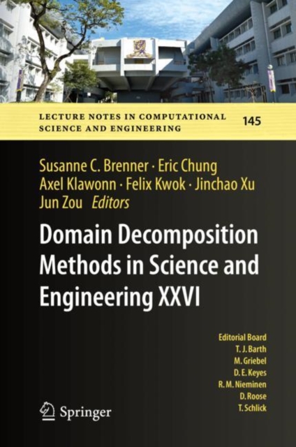 Domain Decomposition Methods in Science and Engineering XXVI, Hardback Book