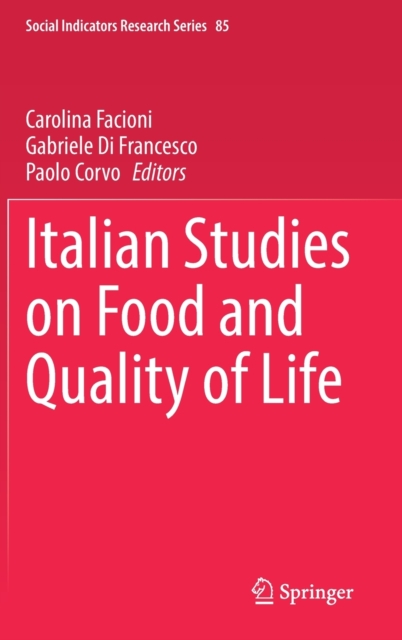 Italian Studies on Food and Quality of Life, Hardback Book