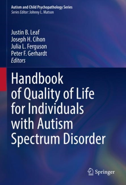 Handbook of Quality of Life for Individuals with Autism Spectrum Disorder, EPUB eBook