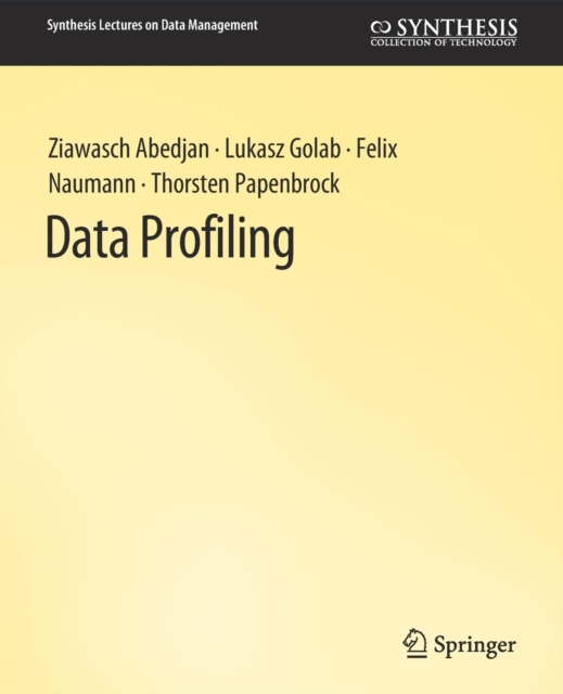 Data Profiling, Paperback / softback Book