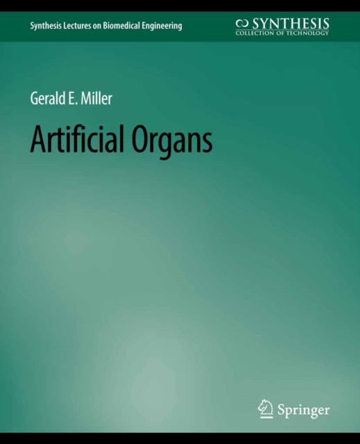 Artificial Organs, PDF eBook