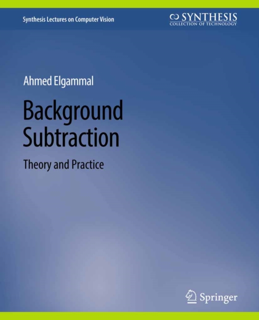 Background Subtraction : Theory and Practice, PDF eBook