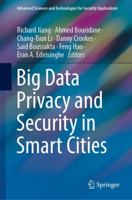 Big Data Privacy and Security in Smart Cities, Hardback Book