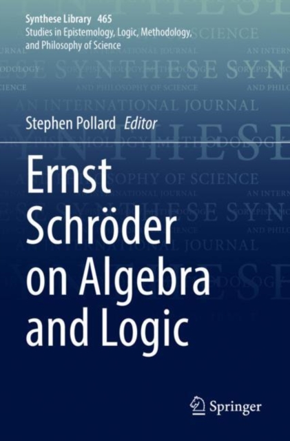 Ernst Schroder on Algebra and Logic, Paperback / softback Book