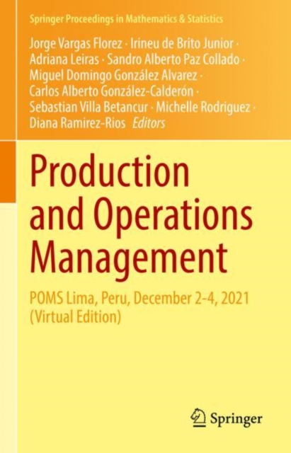 Production and Operations Management : POMS Lima, Peru, December 2-4, 2021 (Virtual Edition), EPUB eBook