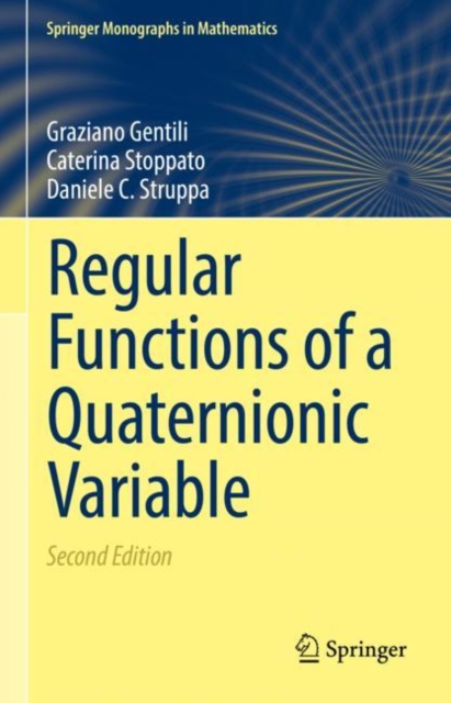 Regular Functions of a Quaternionic Variable, EPUB eBook