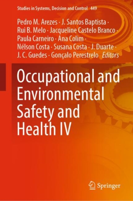 Occupational and Environmental Safety and Health IV, Hardback Book