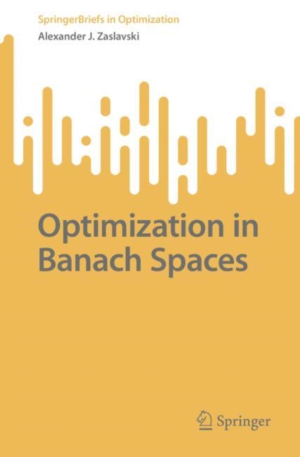 Optimization in Banach Spaces, Paperback / softback Book