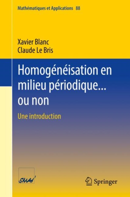 Homogeneisation en milieu periodique... ou non : Une introduction, EPUB eBook