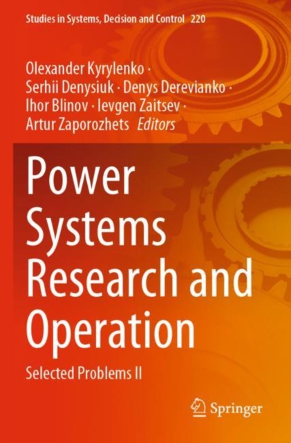 Power Systems Research and Operation : Selected Problems II, Paperback / softback Book