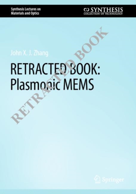 Plasmonic MEMS, Hardback Book