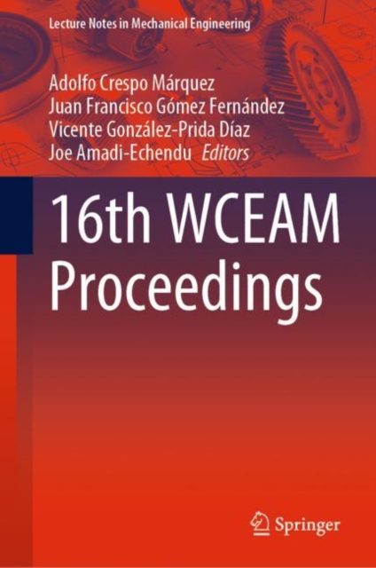 16th WCEAM Proceedings, Hardback Book
